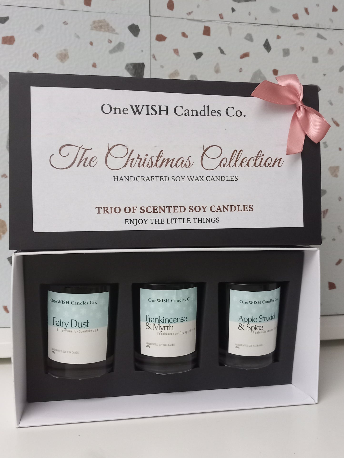 Christmas Candle Trio