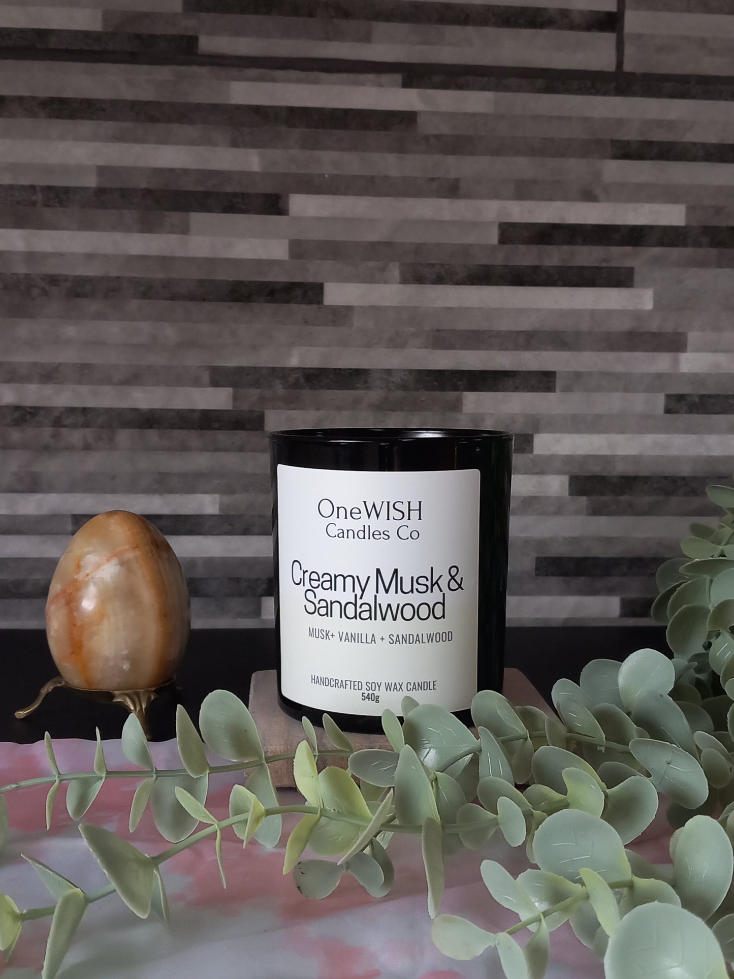 Creamy Musk & Sandalwood | Soy Candle