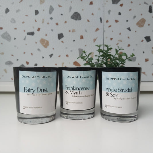 Christmas Candle Trio